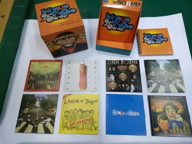 Língua de Trapo - Box - 7 Cds + DVD - 20 Anos