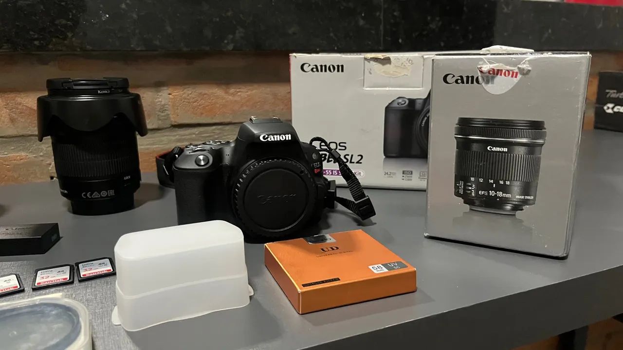 Cânon Rabel SL2 + Lentes + Acessórios  - Foto 4