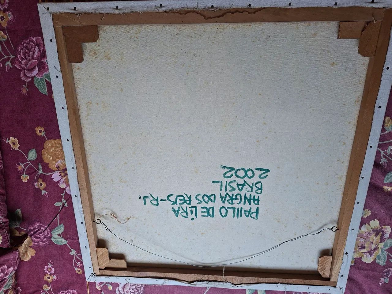 Pintura sobre tela do artista Paulo de Lira - Foto 3