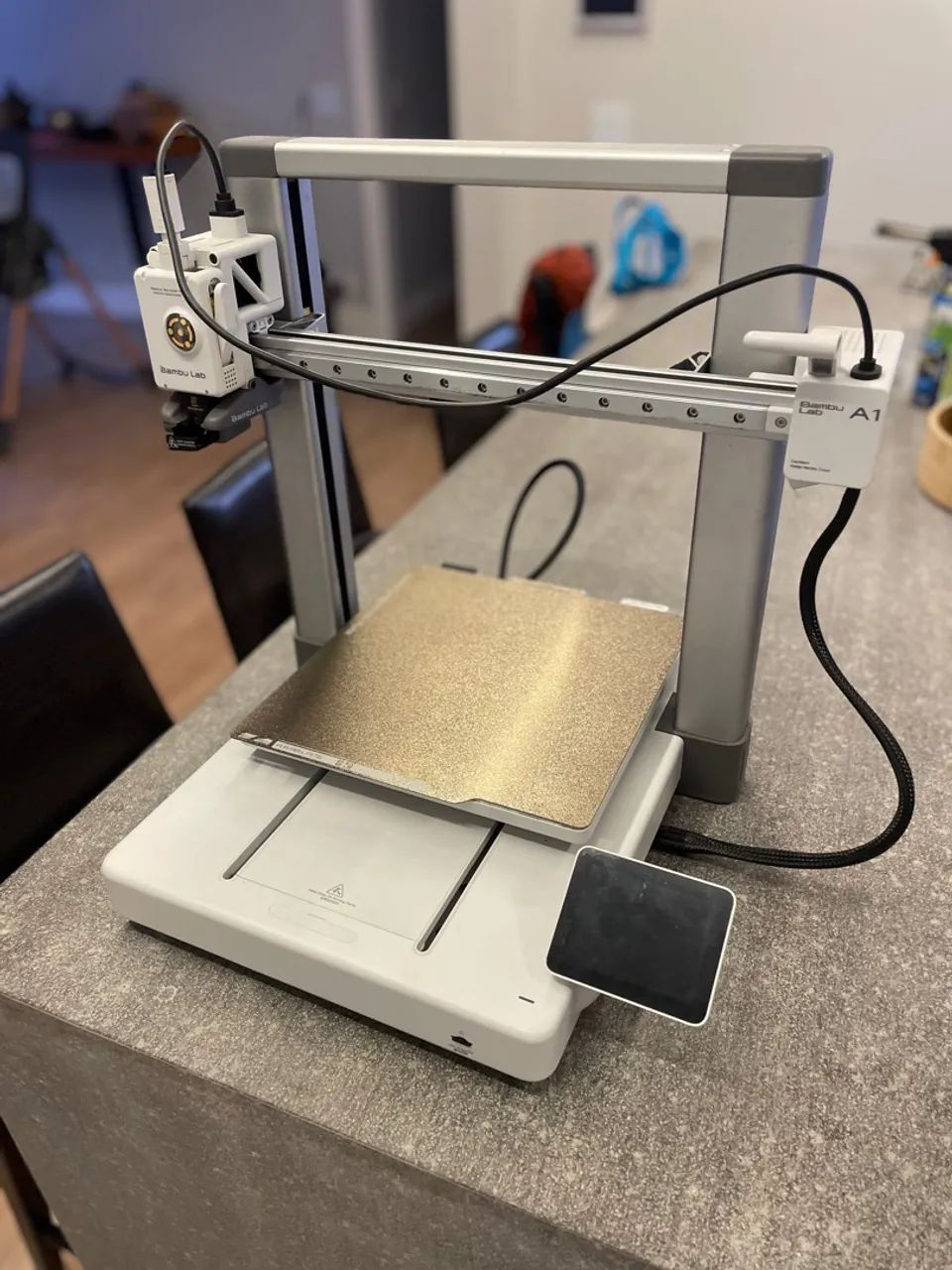 Impressora 3d Bambu lab a1 combo impecável 64220026162562122