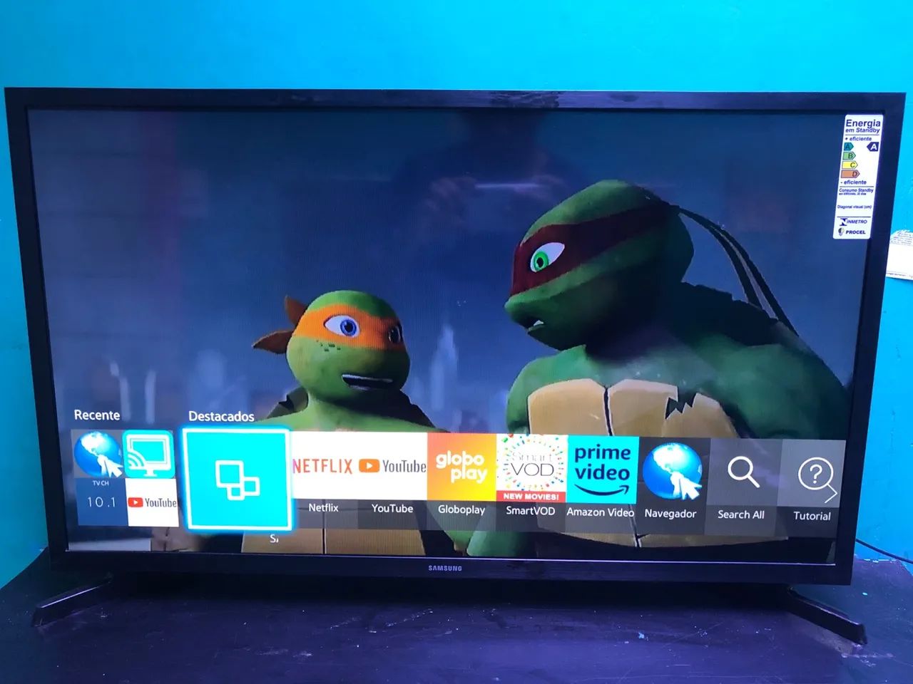 Smart TV Samsung 32 Polegadas- Tela Impecável