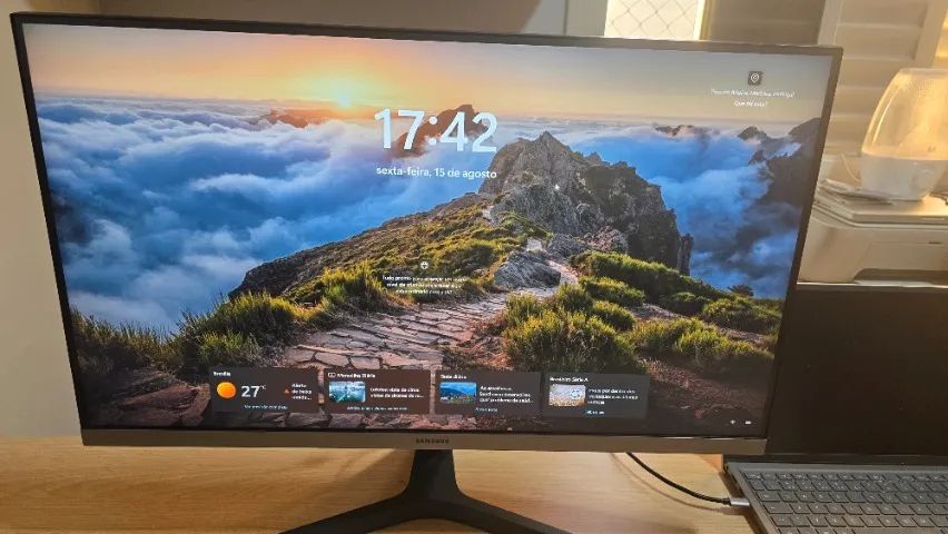 Monitor Samsung 28" 4K Ultra HD (UR550) - 60Hz - HDMI/DP - Borda Fina - Foto 6