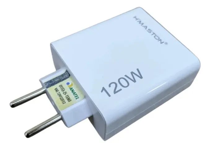 Carregador Turbo 120W Usb X Tipo C Hmaston Y73-4 Celular Android e IOs Xiaomi e iPhone  - Foto 3