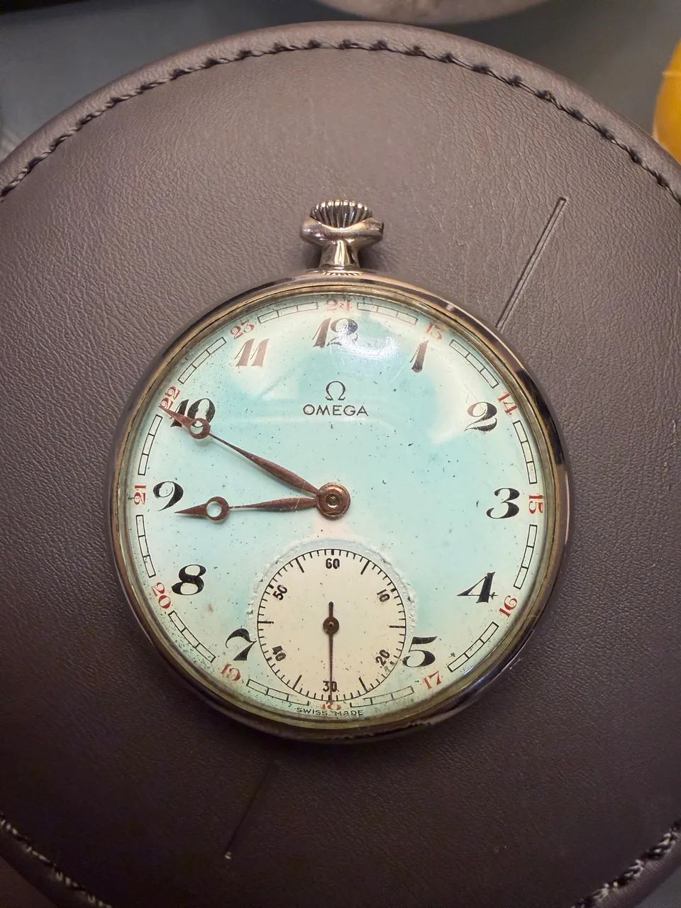 Rel ógio Omega bolso ano 1920 - Foto 2