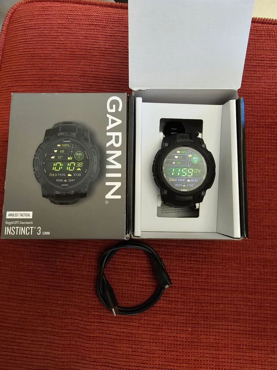 Garmin Instinct 3 Tactical Amoled 50mm  - Foto 3