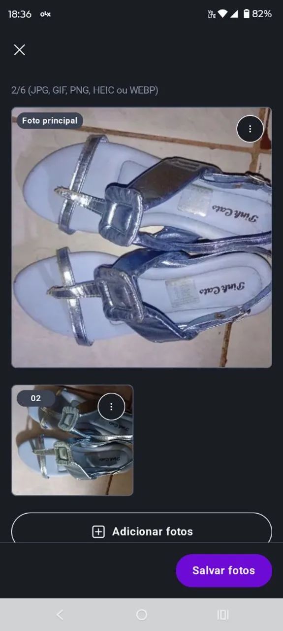 Sapatos sandálias - Foto 2