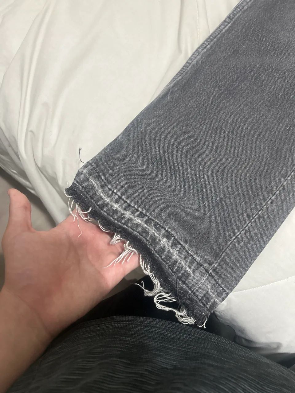 Calça Flare Zara Original Preta  - Foto 4