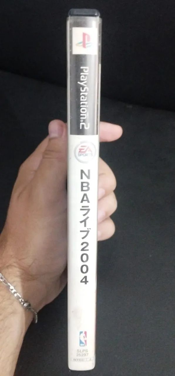 Jogo PS2 Original - NBA 2004 Live (Edição Japonesa Original com
