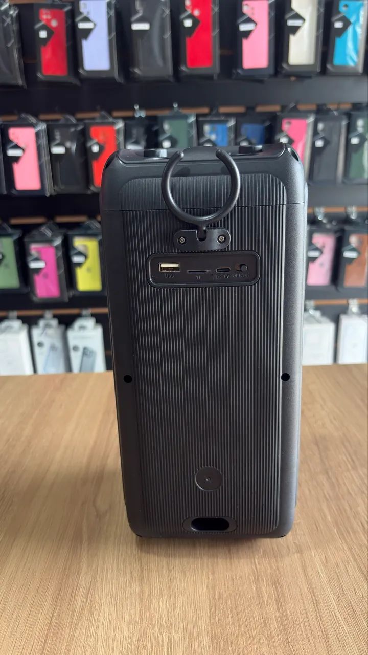 Caixa de Som KTS Bluetooth com Microfone Sem Fio - Foto 4