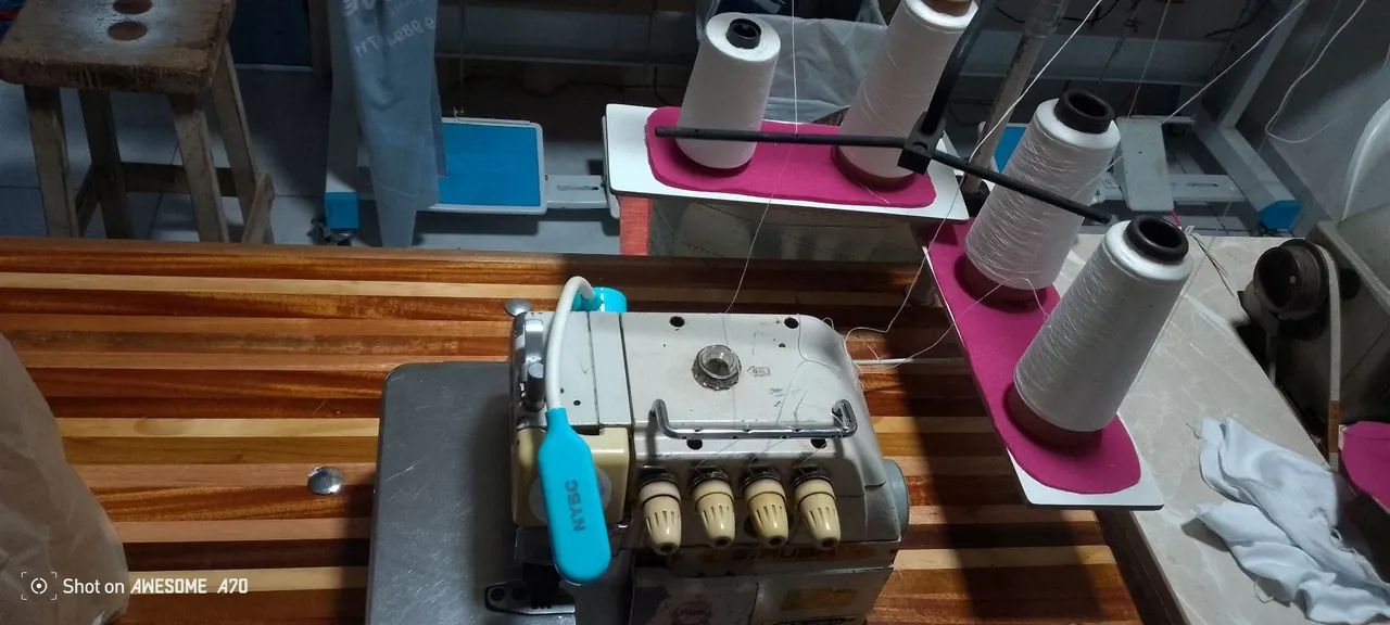 Máquina interloque/ overloque siruba - Foto 5