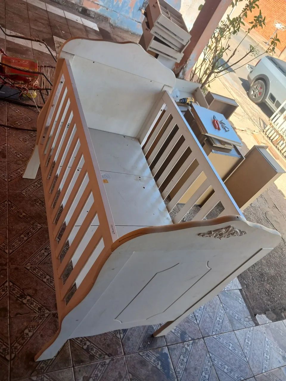 Berço entrego 300 reais  - Foto 3