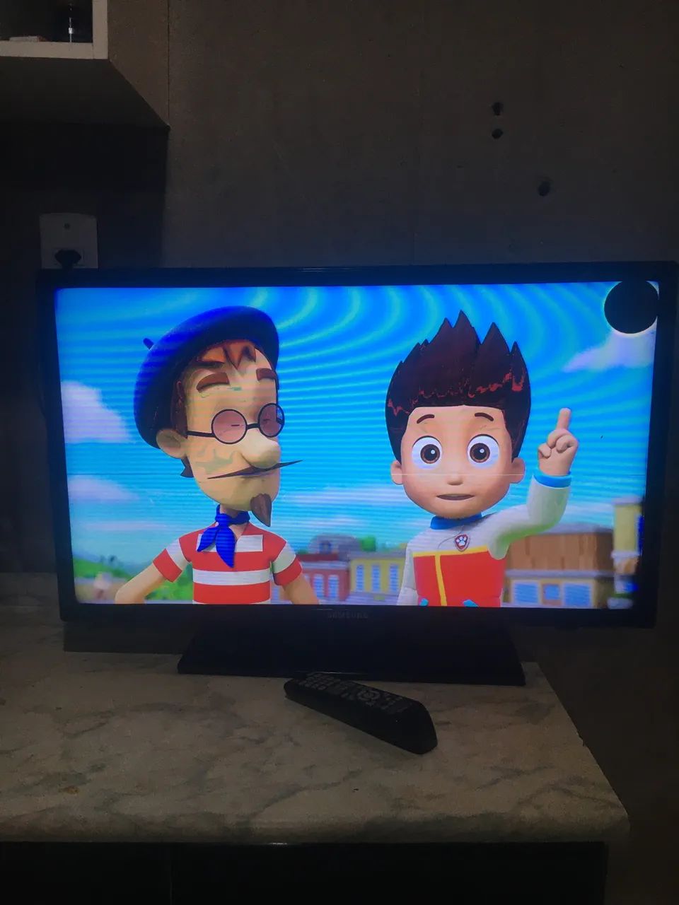 TV SANSUNG 32P COM DEFEITO