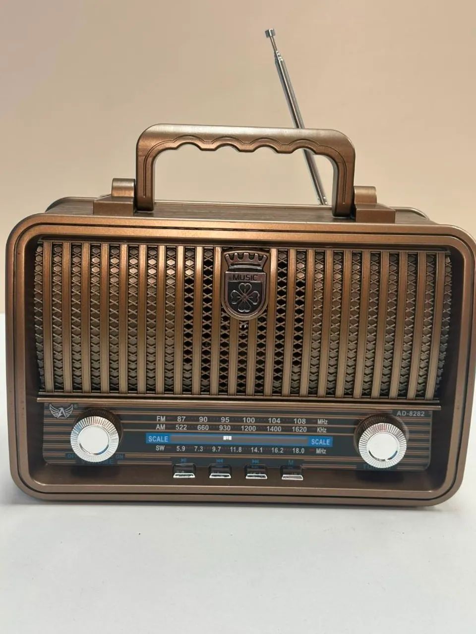 Rádio Retrô Vintage AM FM  - Foto 3