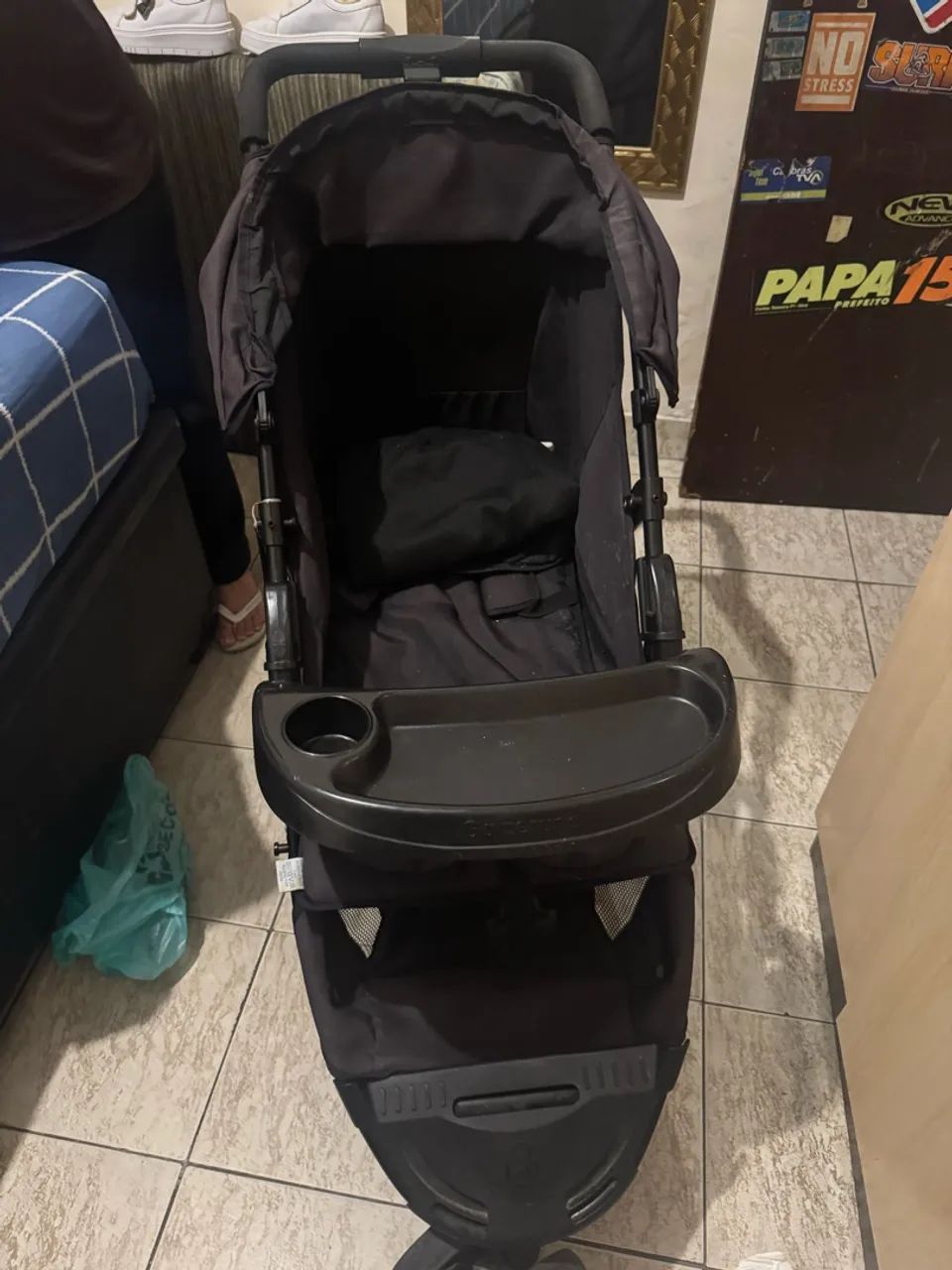 Carrinho completo de bebê galzerano