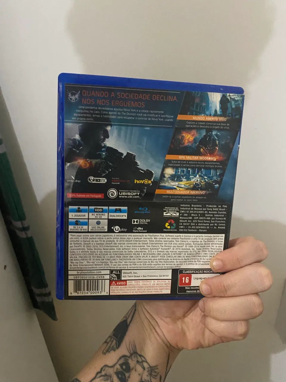 Jogo The Division - PS4 - Foto 2