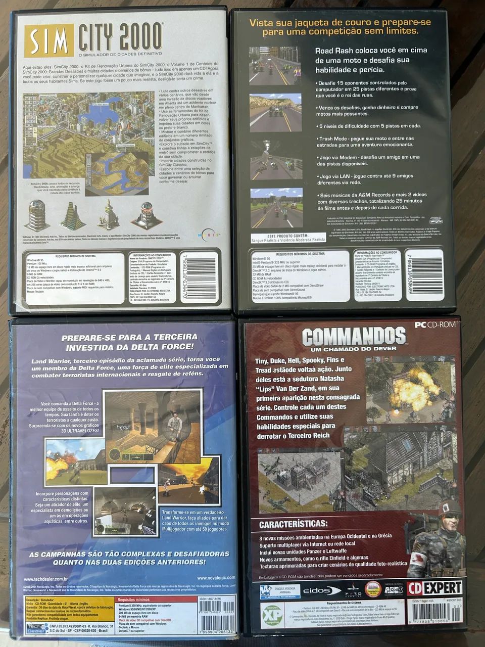 Kit 4 CDs Jogos para PC - Foto 2