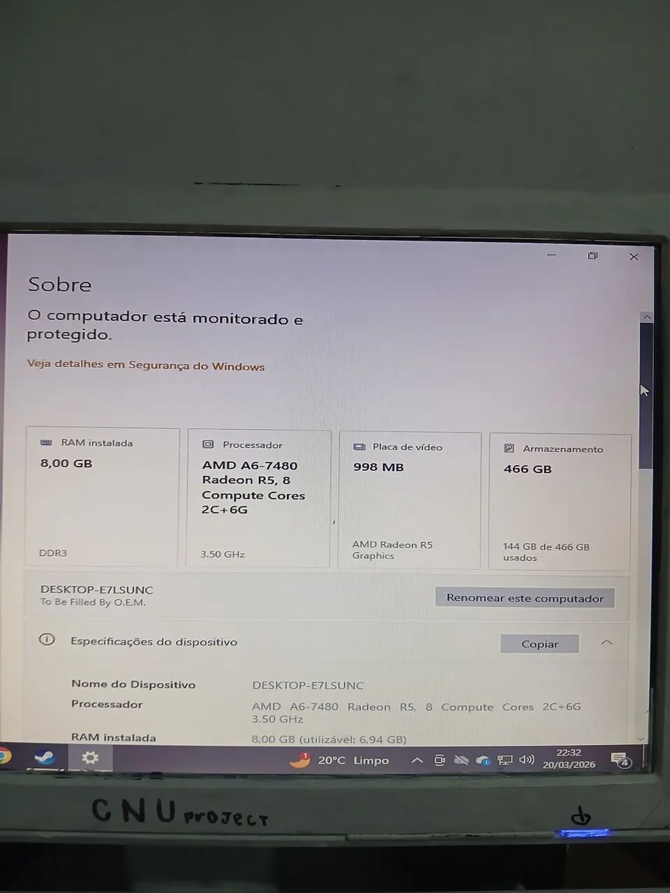 Computador Gamer/Escritório - Foto 2