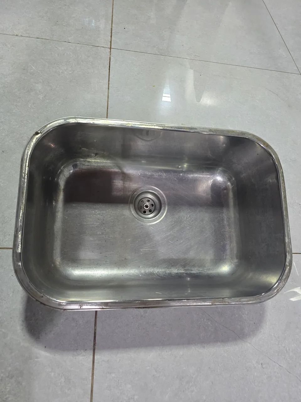 Pia inox tramontina 