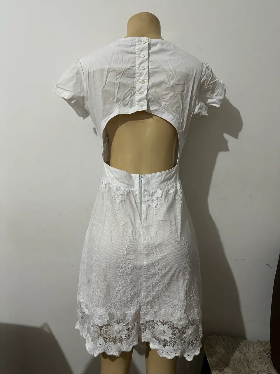 Vestido M branco 