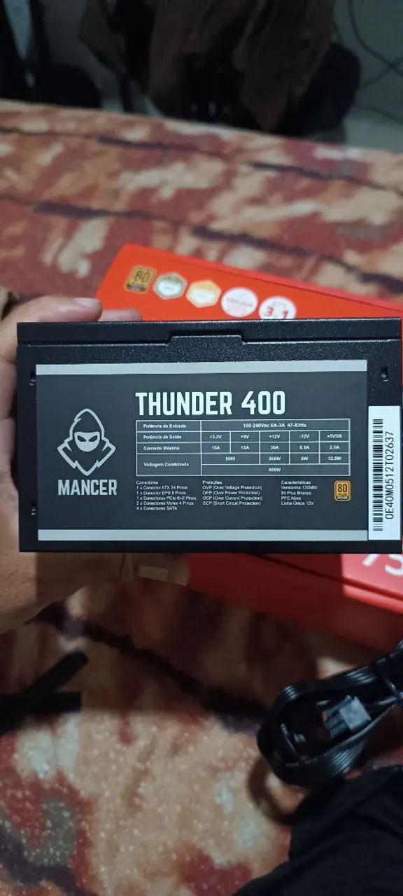 Fonte Mancer thunder 400W
