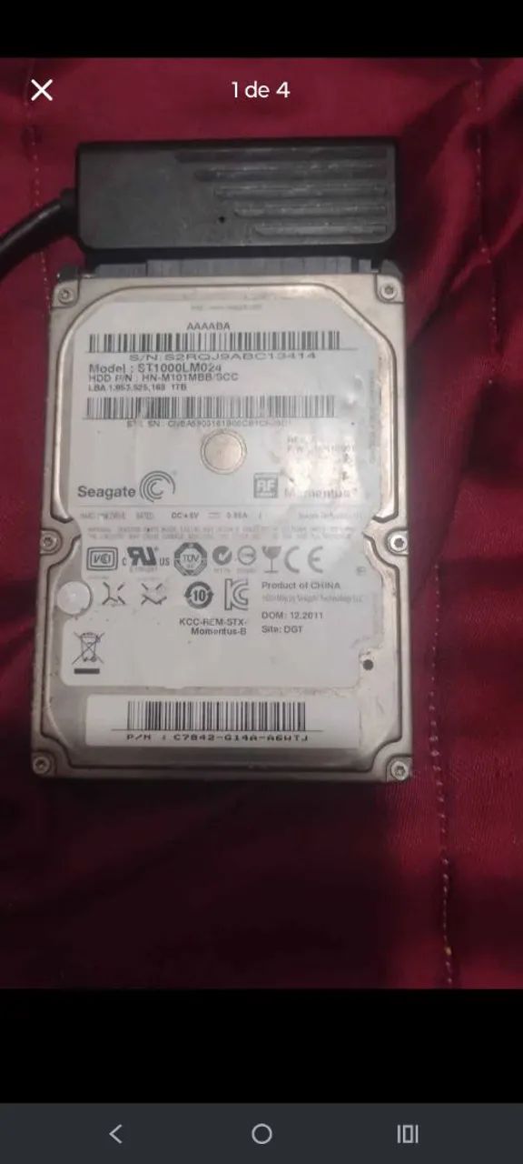 Hd 1 TB com jogos de ps4 - Foto 2