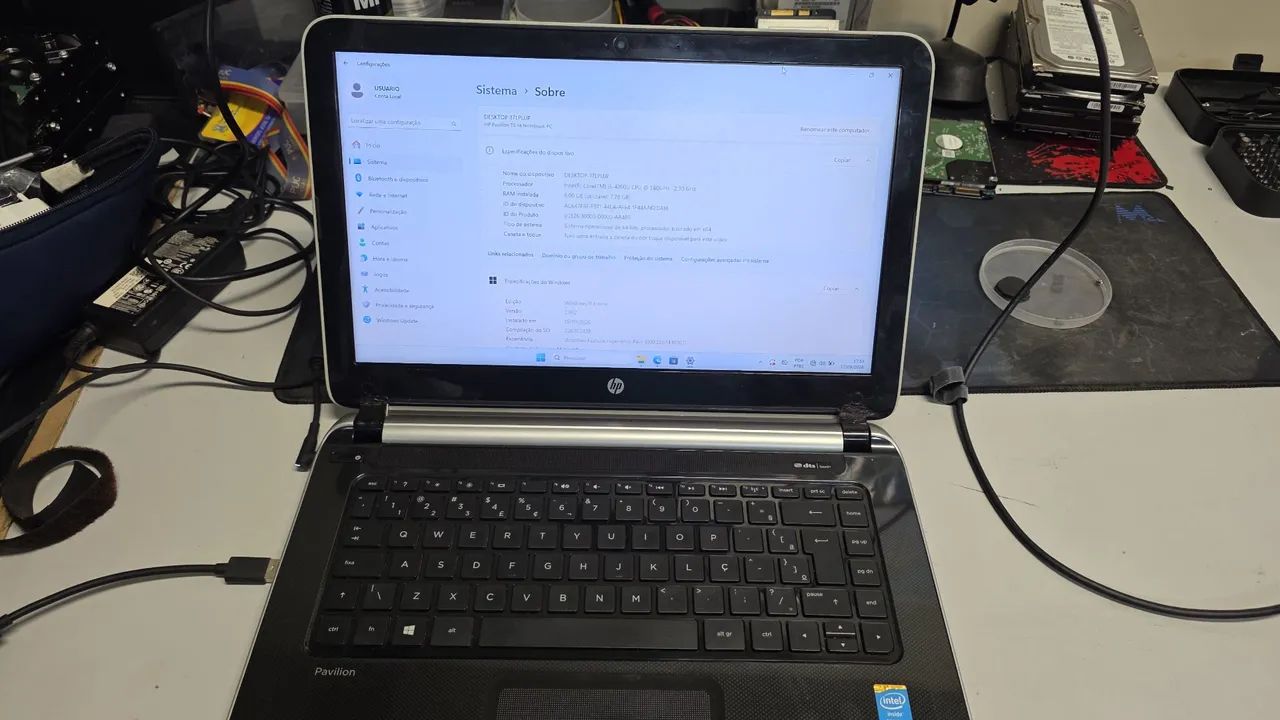 Notebook HP I5 8GB SSD 120 - Foto 2