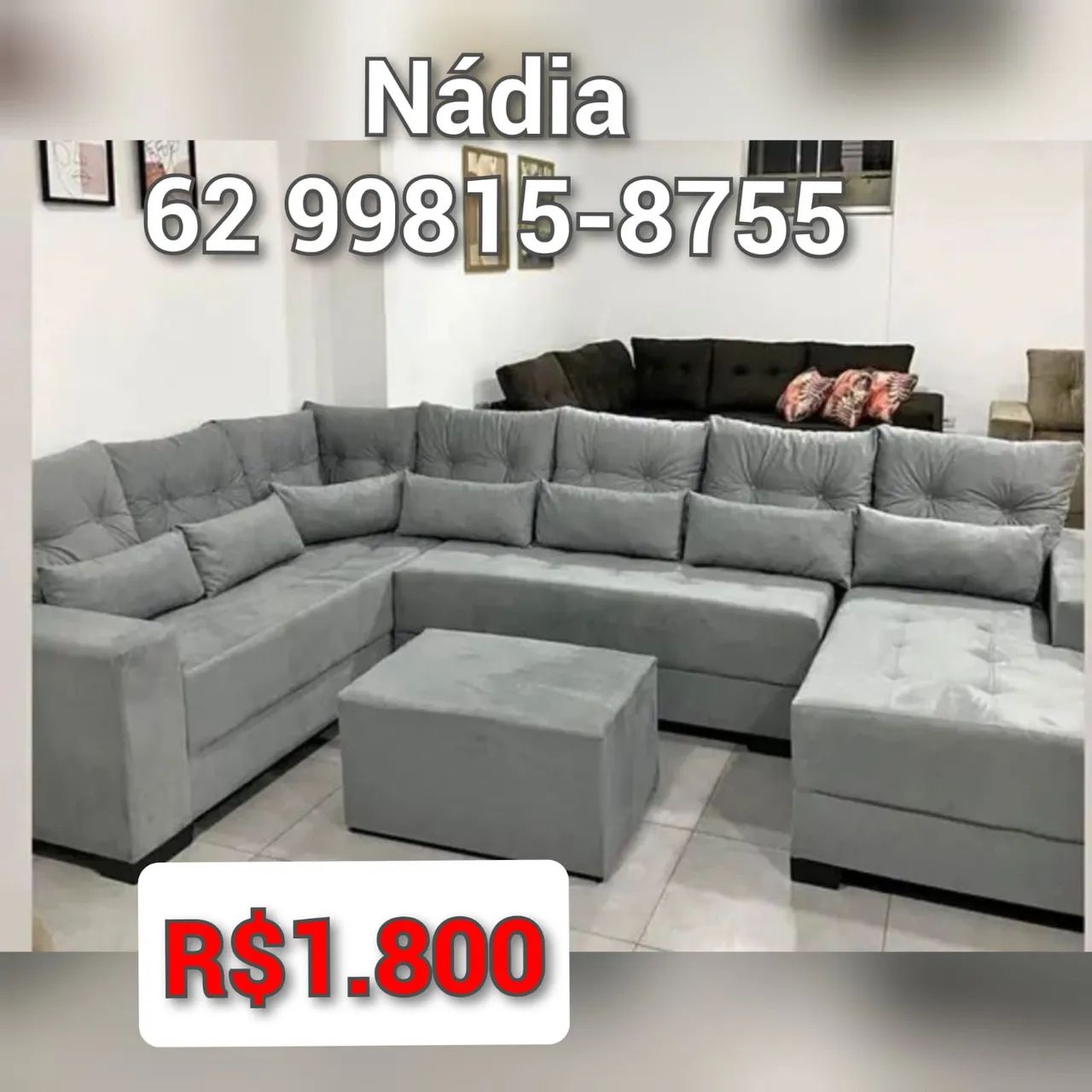 SOFÁ PAGAMENTO NA ENTREGA 