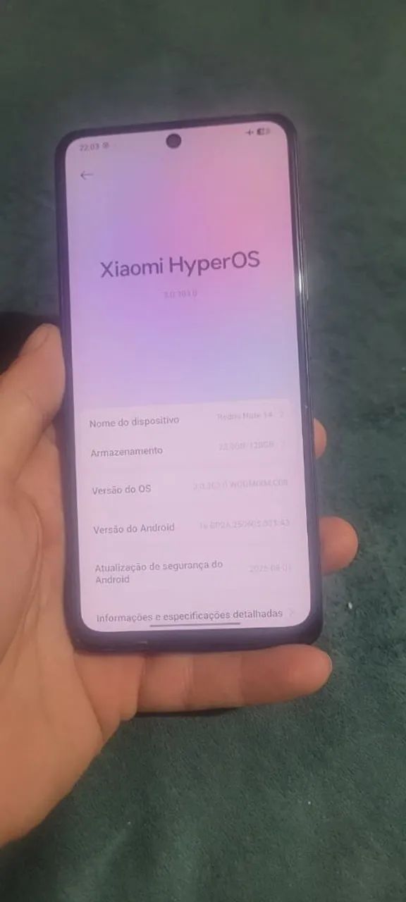 Redmi note 14 5G 128 gb zerado - Foto 2