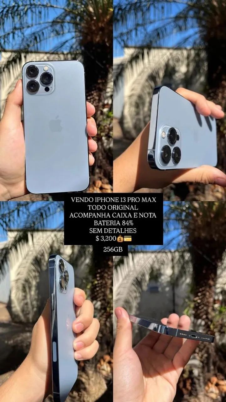 IPHONE 13 PRO MAX TODO ORIGINAL