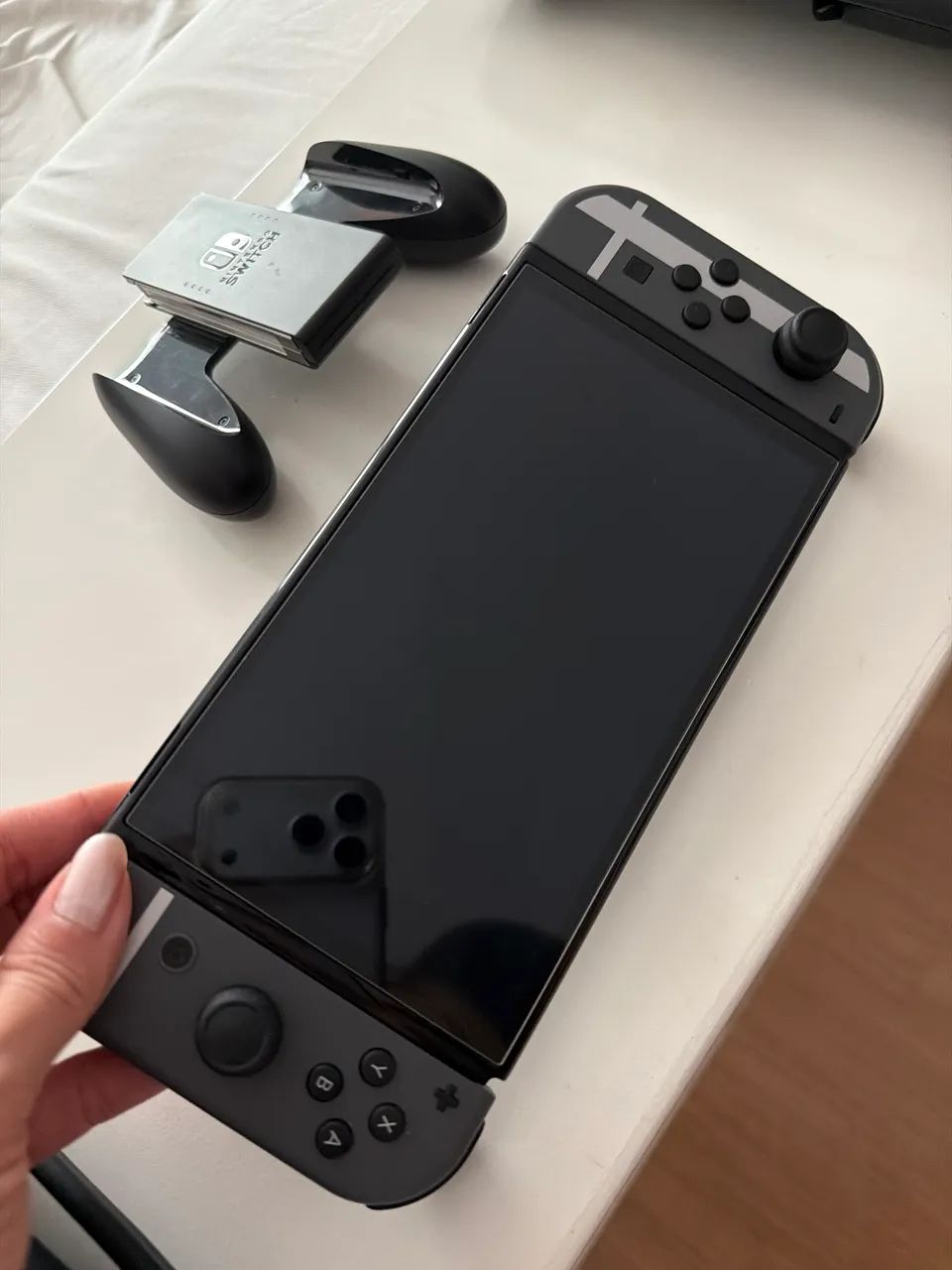 Nintendo switch oled Smash Bros. ed., case + protector) - Foto 2