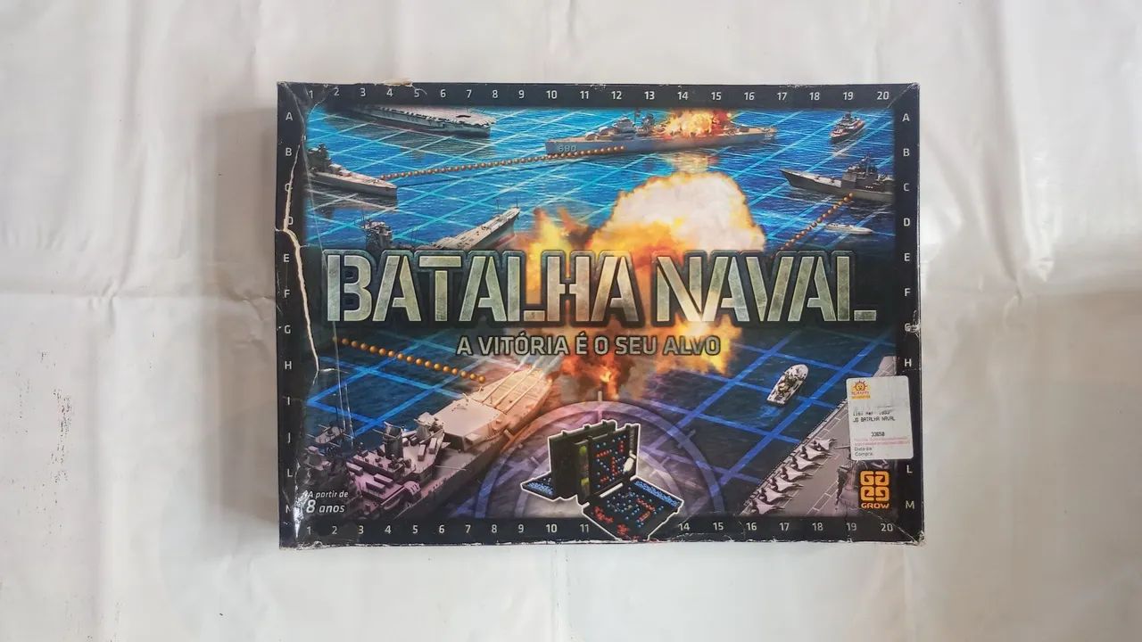 Batalha Naval Grow - Jogo de Tabuleiro 