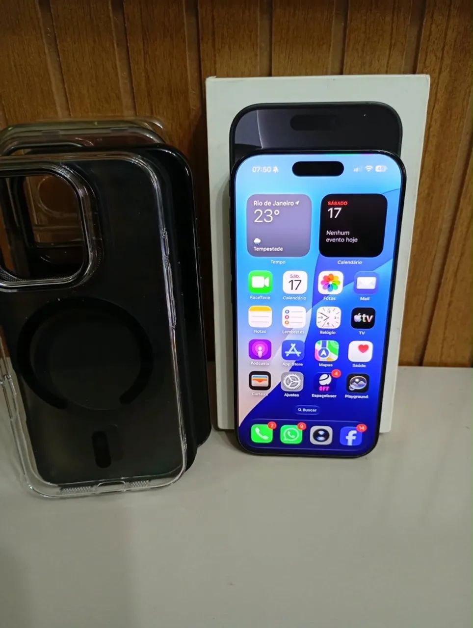 iPhone 16 pro com nota fiscal  - Foto 2