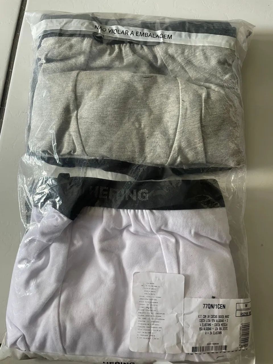 KIT CUECAS BOXERS - HERING - Foto 2