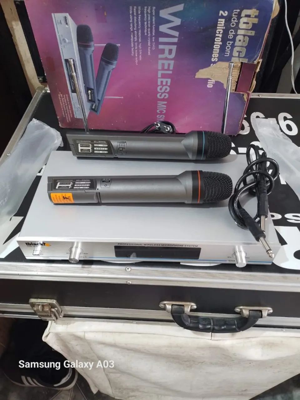 Vendo microfone sem fio Profissional  - Foto 2