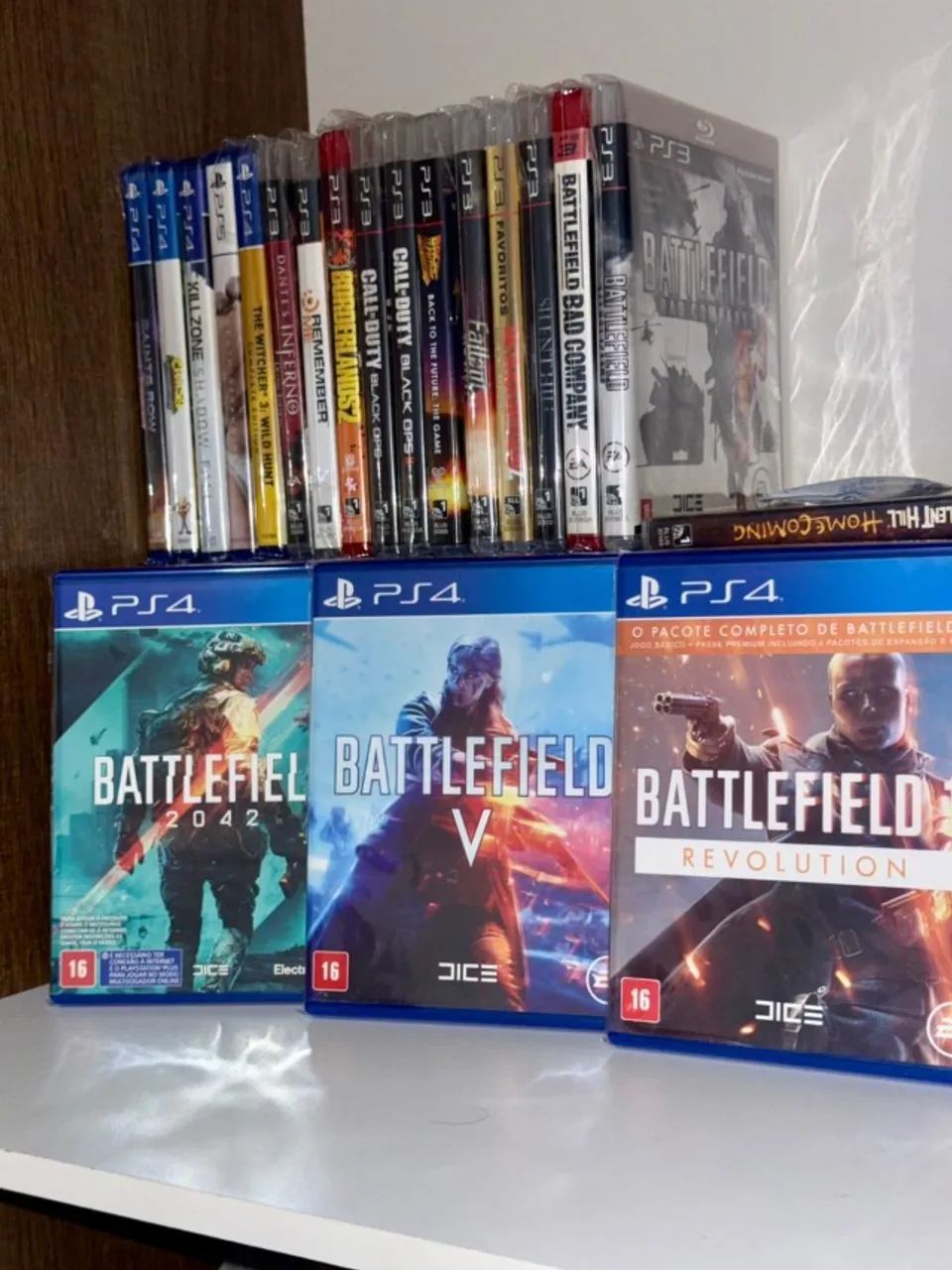 Coleção Battlefield -ps4