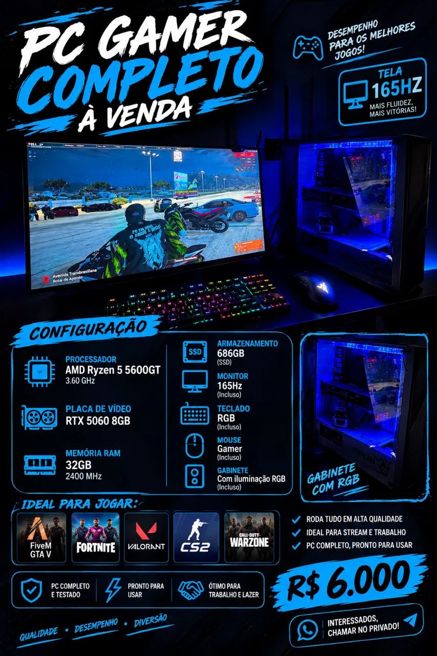 Computador gamer 