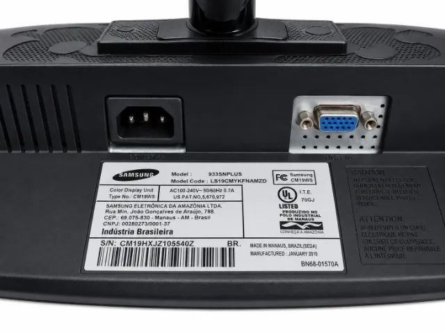 Monitor Samsung 19 Polegadas 933SNPLUS LCD VGA - Foto 4