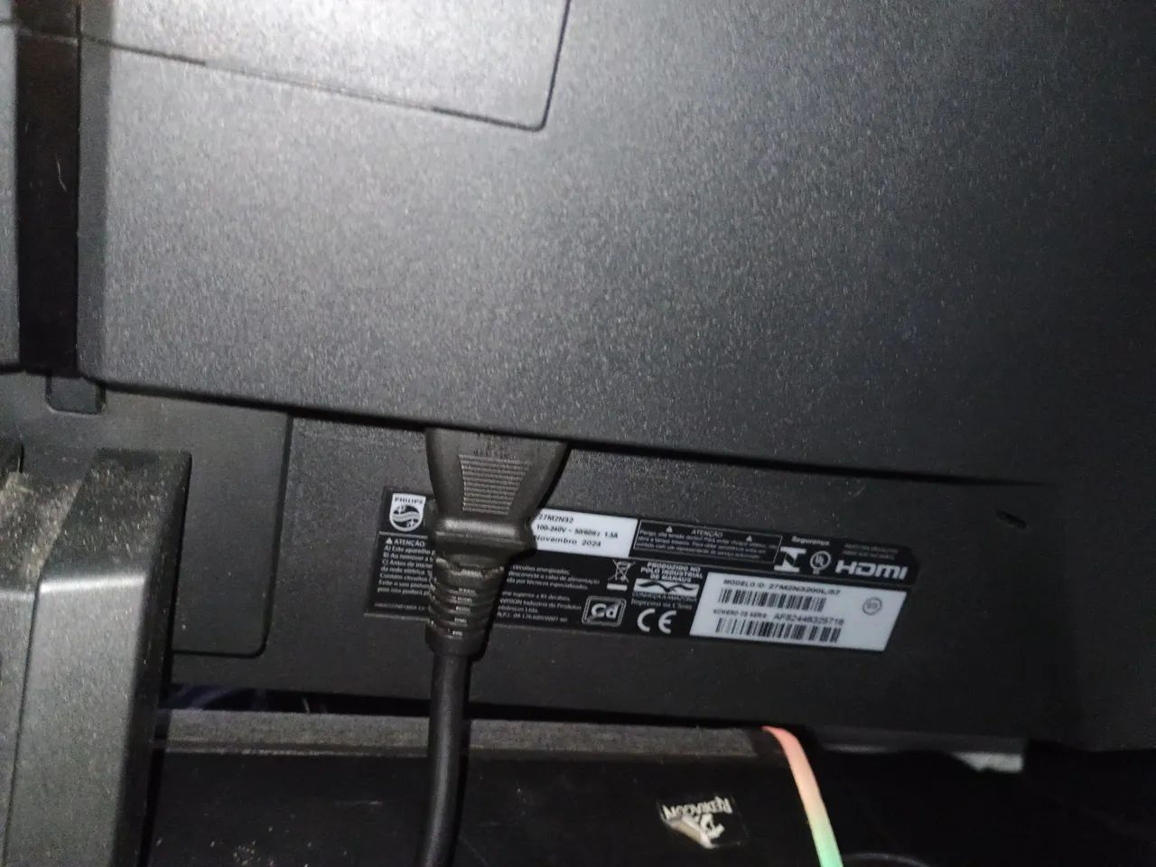 Monitor gamer 27.5 polegadas 180hz 0.5 ms  - Foto 5