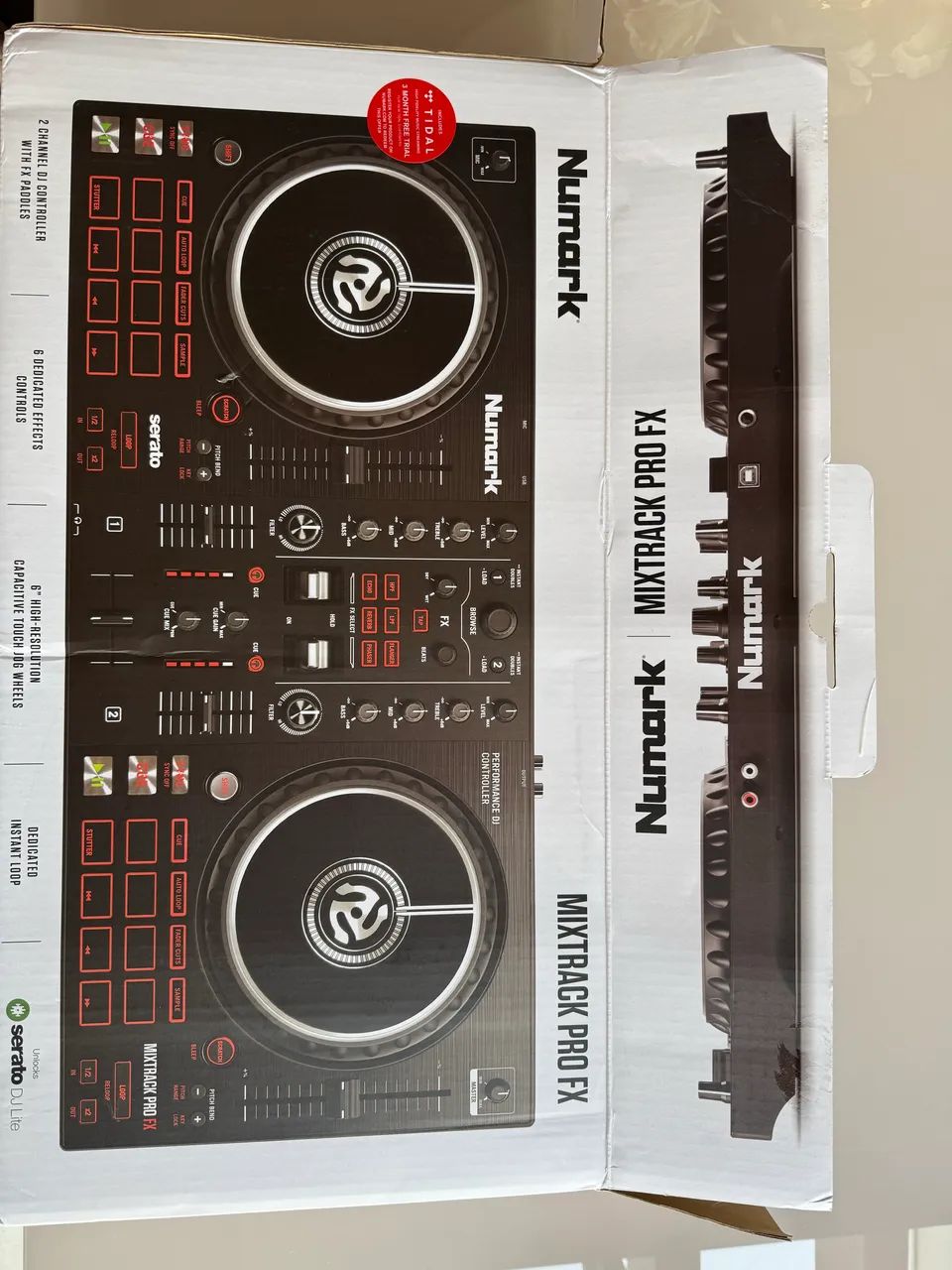Vendo DDJ Numark Mixtrack PRO FX - Nova - Foto 3