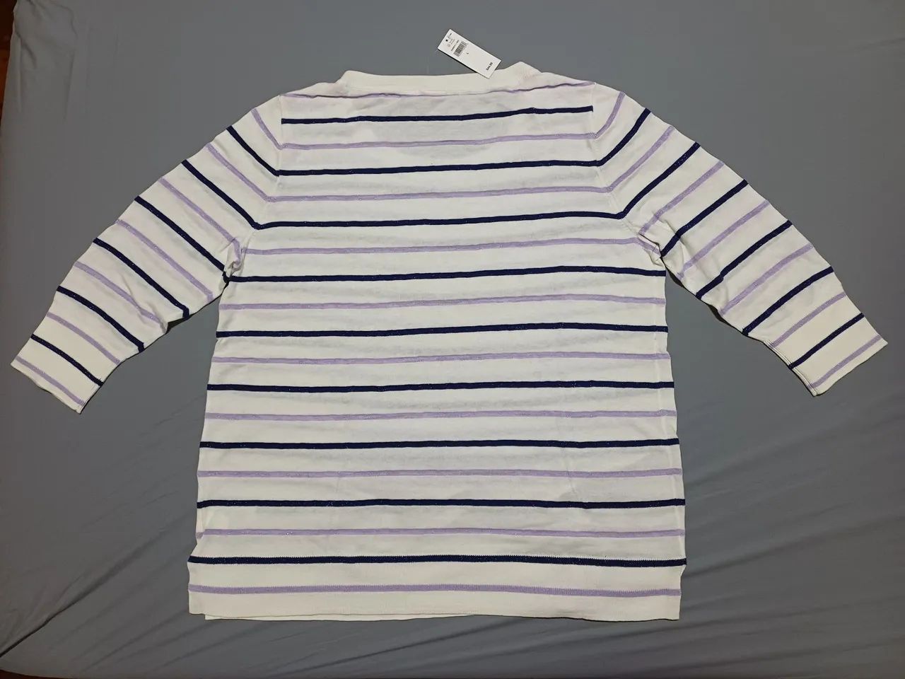 Blusa GAP manga 3/4 tamanho G