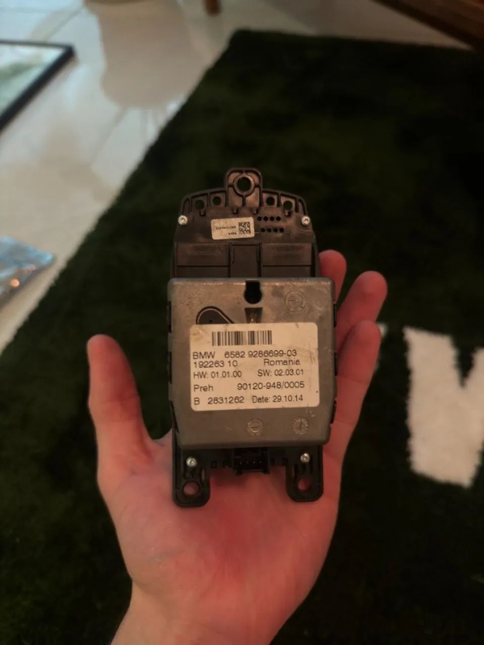 Comando iDrive Original BMW F30 - Cód * - Foto 4