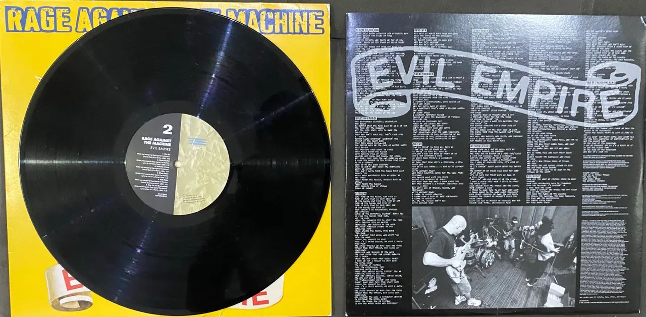 Disco de vinil Rage Against the Machine - evil empire - CDs, DVDs