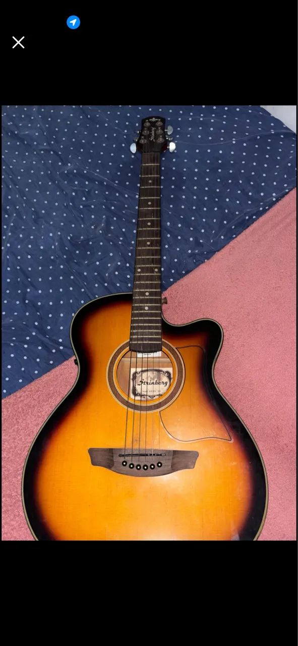 Violão ELÉTRICO STRINBERG 