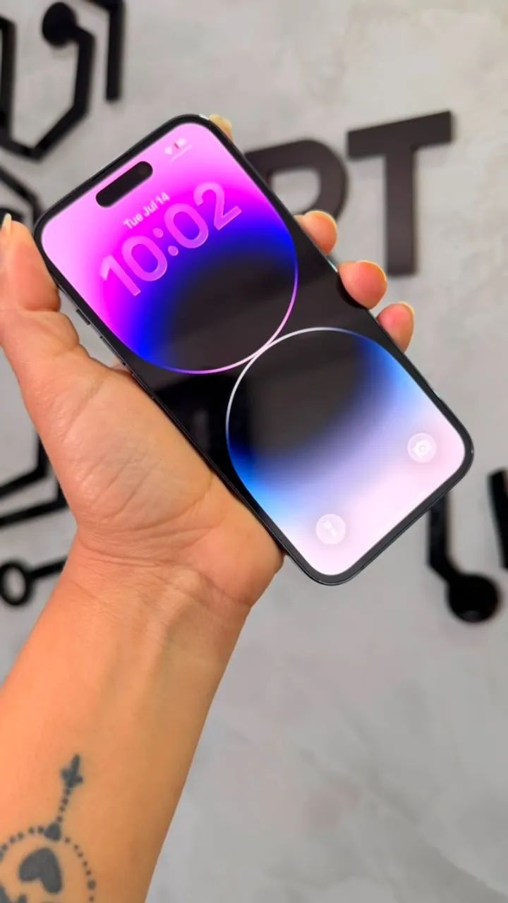 iPhone 14 Pro Purple - 128GB (nota + garantia) - Foto 2