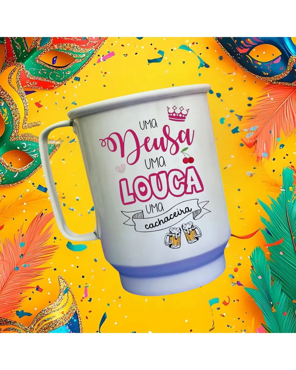 Kit Folia Camisa e Caneca - Foto 4