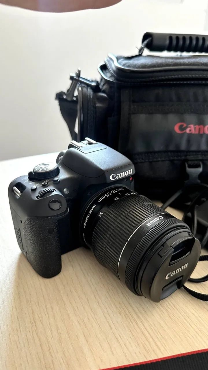 Canon T6i Completo com Lente 18-55mm e Bolsa Original Canon - Foto 2