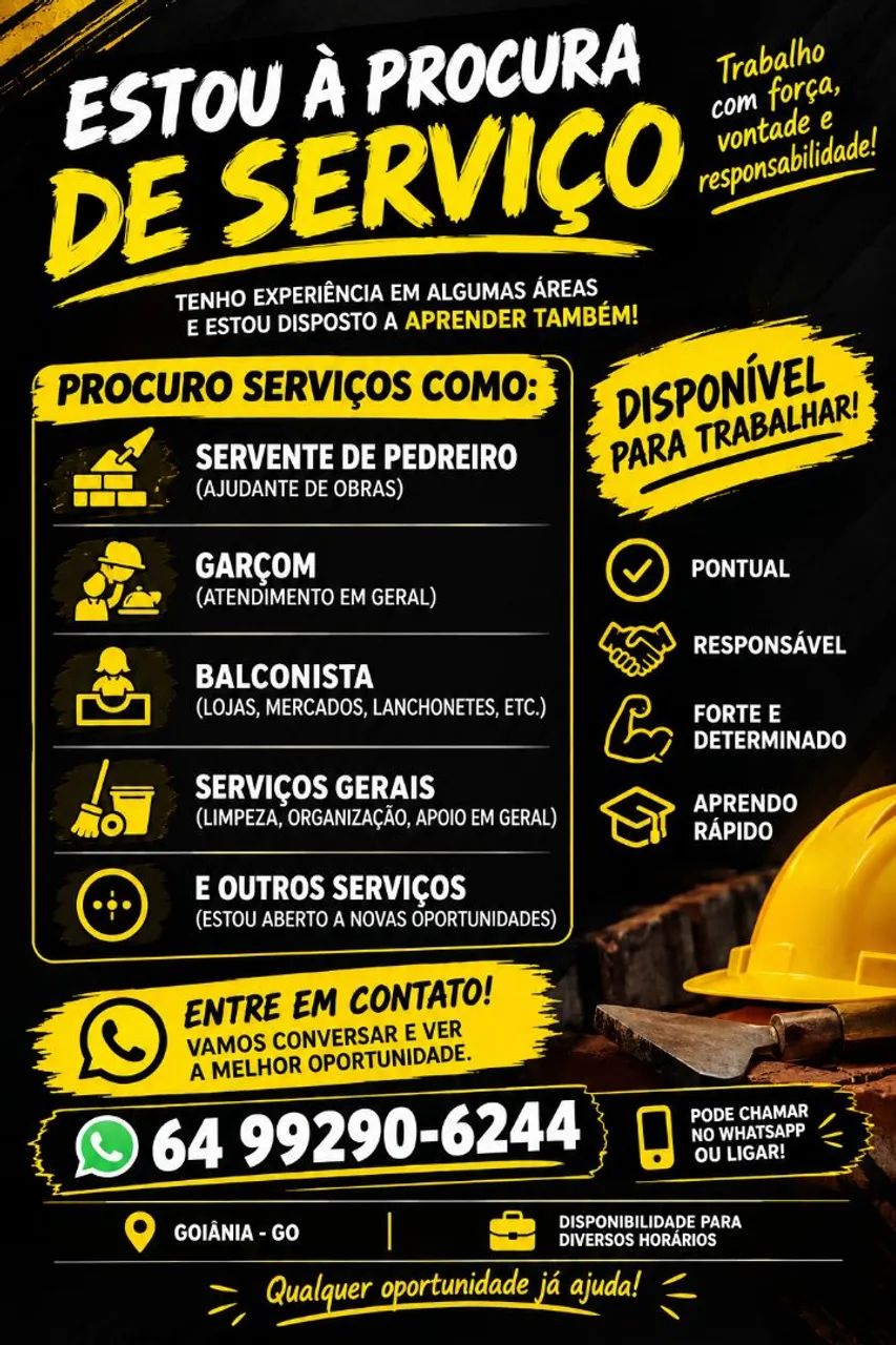 PROCURA-SE SERVIÇO 