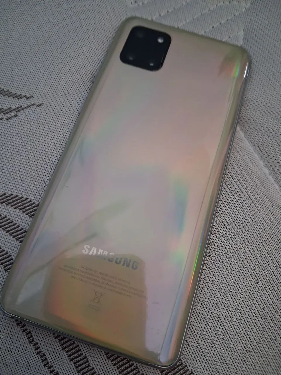 Vende-se celular Samsung Note10 lite 256gb  - Foto 4