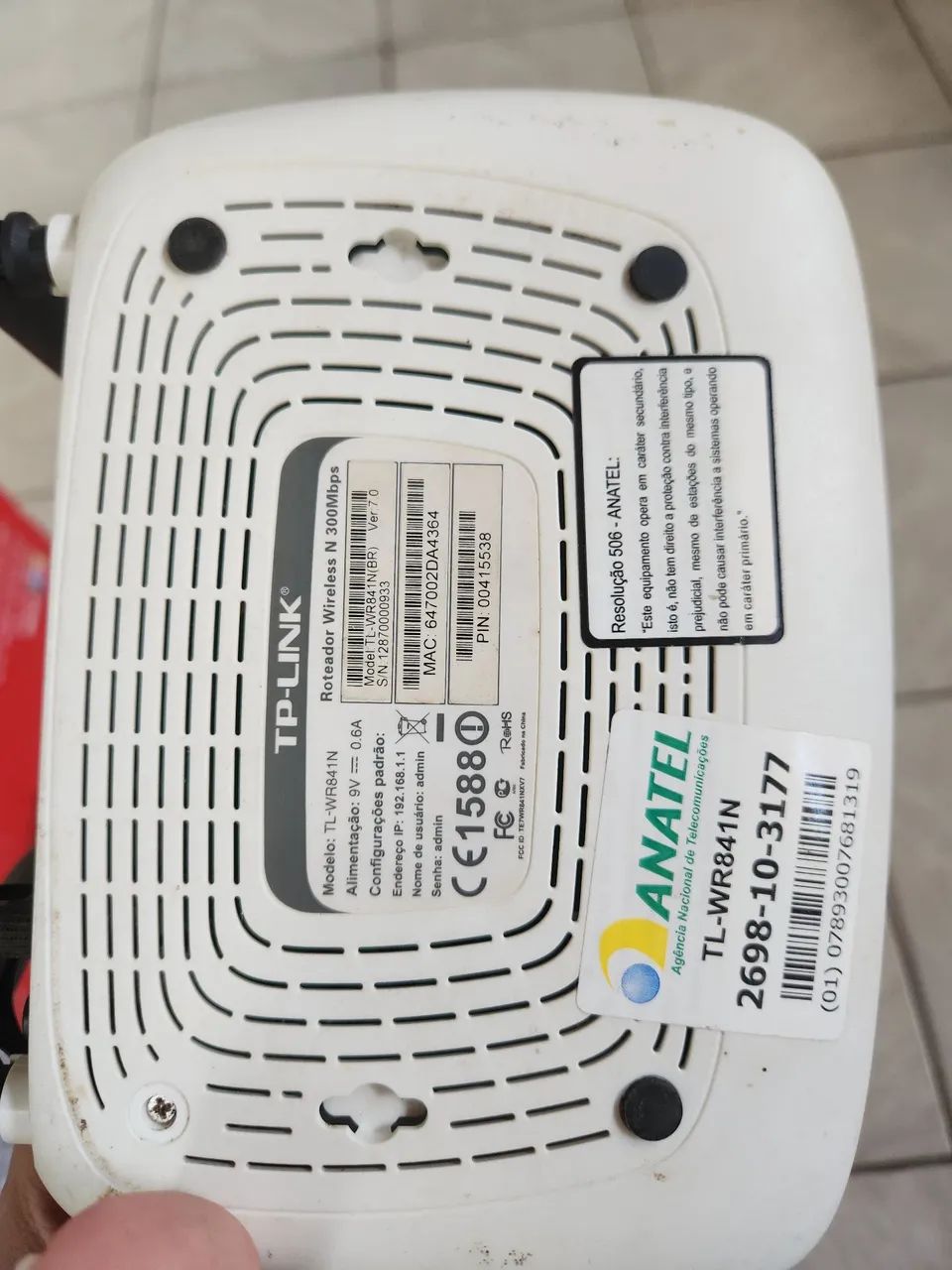 Roteador TP-Link TL-WR841N 300Mbps - Foto 3