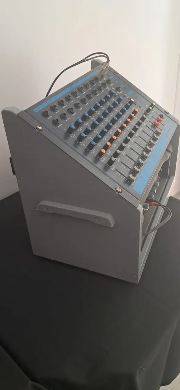 Mesa 8 canais, amplificador, Usb bluetooth e caixas de 12". - Foto 3